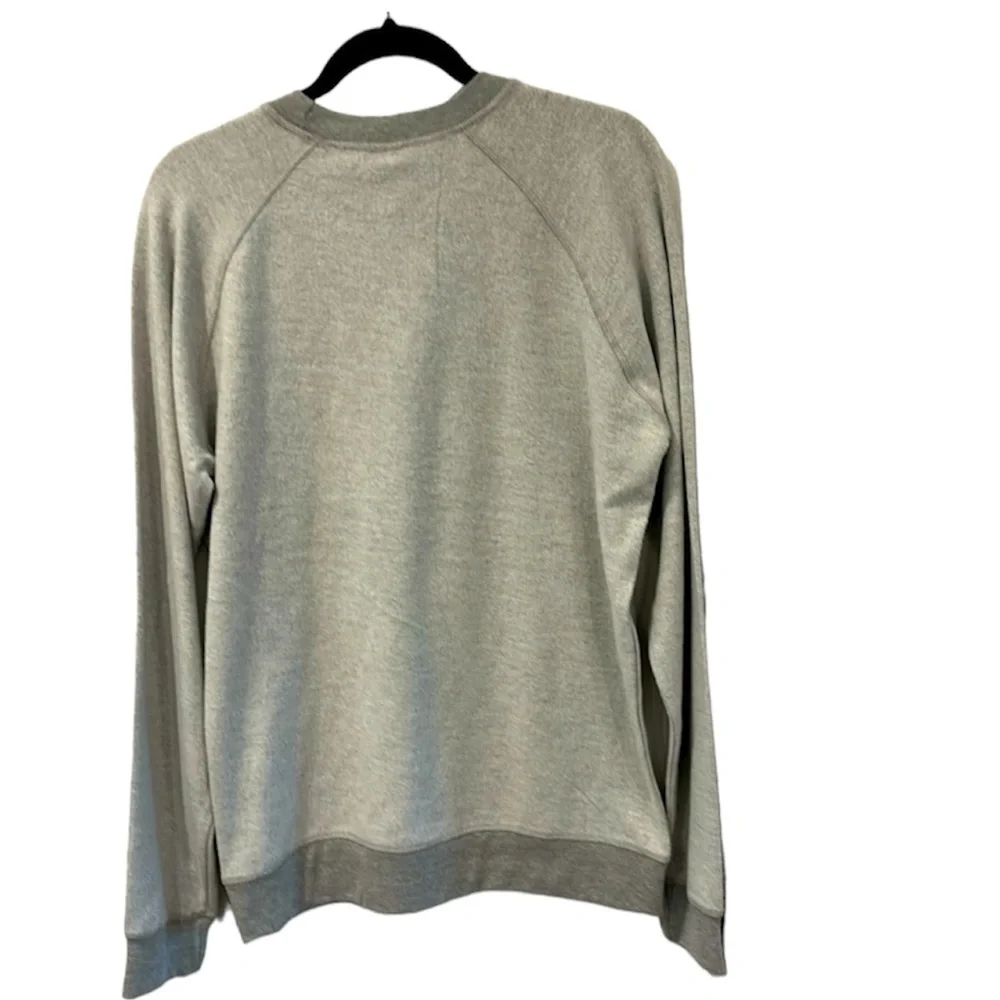 Men’s Gear Light Gray Raglan Sweatshirt - Size Small - Picture 4 of 9